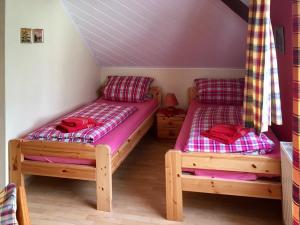 Schlafecke im Wohnzimmer