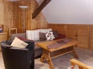 Gemütliche Sitzecke im Wohnzimmer